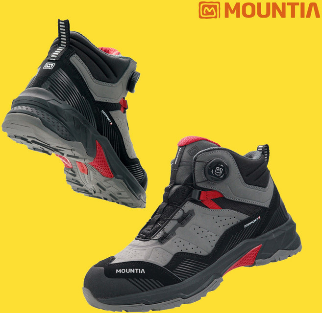 마운티아안전화 MT-600 다이얼 가벼운 발이편한 kcs인증 안전화