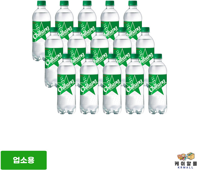 롯데칠성사이다, 500ml, 15개