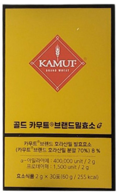 그레인온 카무트 브랜드밀 효소 3g 60포, 60g, 5개