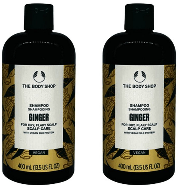 더바디샵 진저 샴푸 스켈프 두피 케어 400ml 2개입, 2개