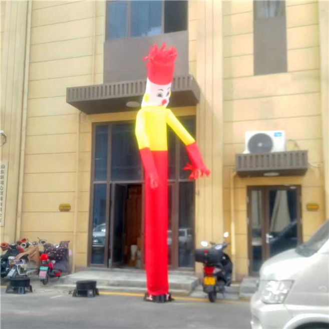 입구 키다리 풍선 댄스 스카이 오픈 행사 개업 홍보, 1개, 3m 공중 스윙맨