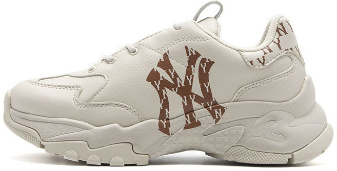 MLB 남녀공용 빅볼 청키 클래식 모노그램 패션 운동화 3ASHBMN3N