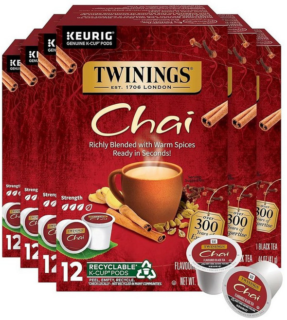 Twinings of London 차 샘플러 버라이어티 K컵 큐리그용 10개 241087