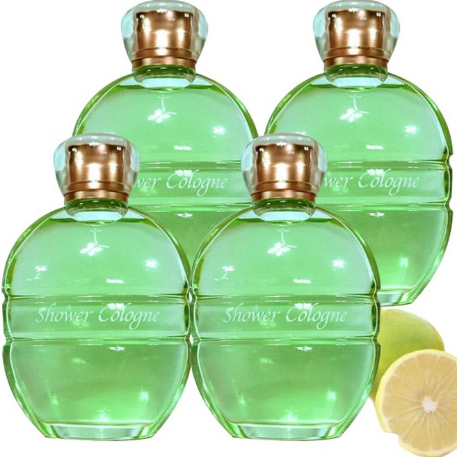 라피네 샤워코롱 후레쉬그린 134ml 4개바디퍼퓸향수, 4개