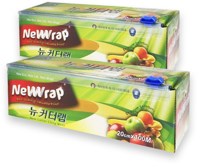 뉴랩 뉴커터랩 (20cm x 100m), 2개