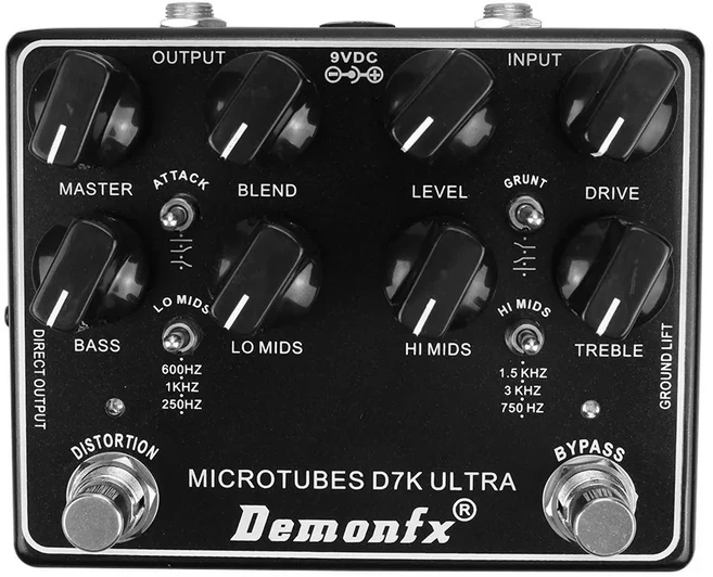DemonFX-베이스 프리앰프 페달 고품질 베이스 이펙트 Ultra V2, 01 D7K