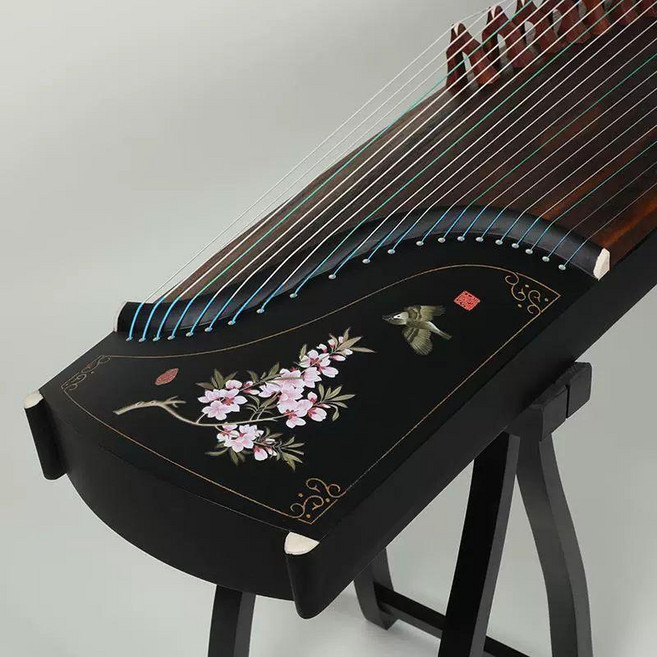 163 표준 고쟁 현가야금 연주 악기 나무 원목 휴대용 초보자 방과후 취미 고급