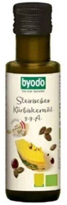 byodo 施蒂利亞南瓜籽油 100ml/瓶 歐盟認證 第一道冷壓 奧地利百年傳承, 1個, 100ml