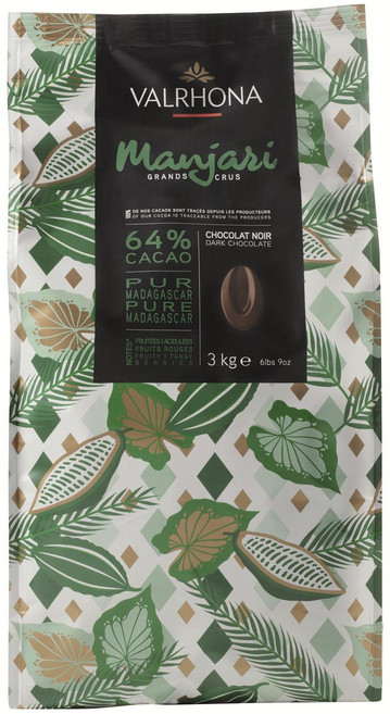 발로나 만자리 64% 그랑 크뤼 다크 초콜릿, 1개, 1개입, 3kg