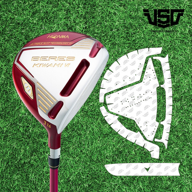 혼마 BERES 키와미6 여성용 우드 보호필름, 무광_5번, 1개