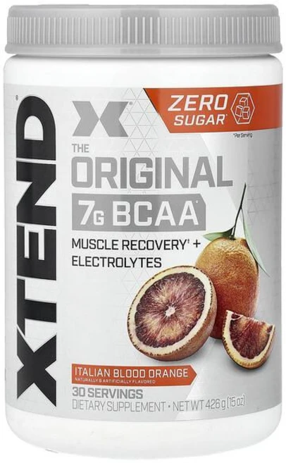XTEND 7G BCAA Italian Blood Orange 엑스텐드 7G BCAA 이탈리안 블러드 오렌지, 4개, 426g - 쿠팡