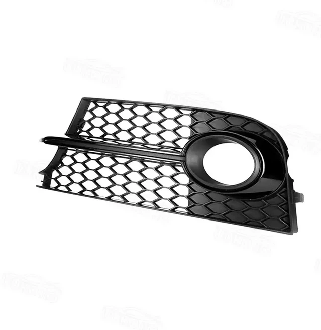 [누리정비]8J0807681K 프론트 범퍼 허니콤 메쉬 교체 부품 아우디 TT MK2 S-LINE 자동차 안개등 그릴 커버, 06 Black-Left