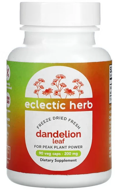 이클레틱 허브 동결건조 민들레잎 200mg 90정 CHECKYOU, 1개 - 쿠팡