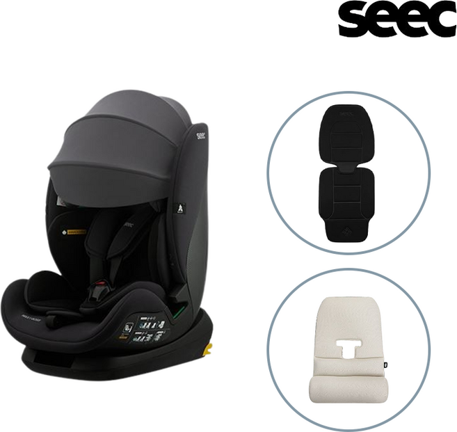 [쿠팡 단독 30%할인 특가] 시크 맥스 아이보스 토들러카시트(3종선물), 시크 맥스아이보스카시트-시크블랙(3종사은품)