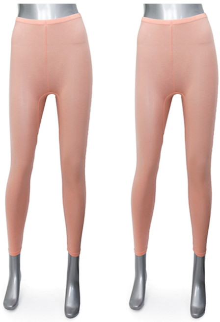 에즈라 2종세트 마이크로모달 스판 9부 여성레깅스 (하의) 레깅스 속바지 내의 HLG2207