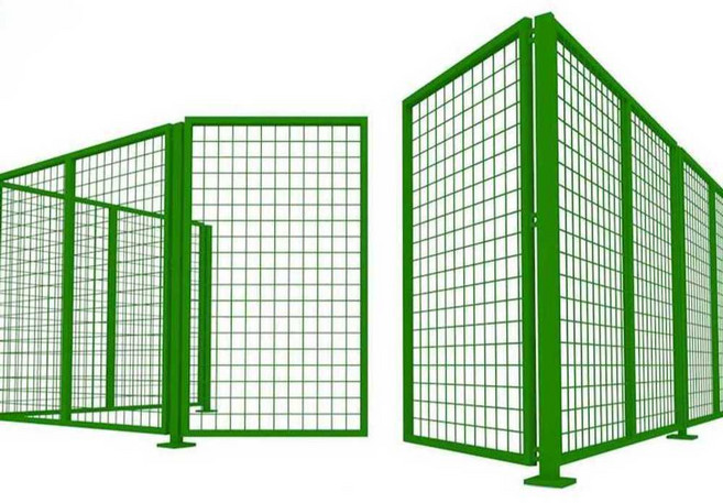 메쉬문 휀스문 창고 단일문 안전문 철제문 이동식 철재 차고, 플래그십 싱글 도어 높이 1.5미터  너비 1.5미터