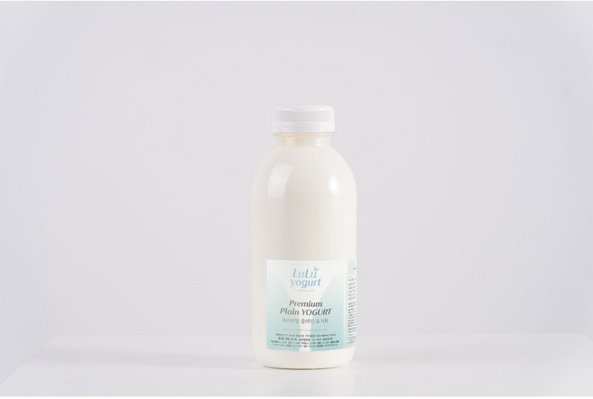 산미없고 꾸덕한 룰루 그릭요거트 만들기 프리미엄 플레인요거트 대용량, 2개