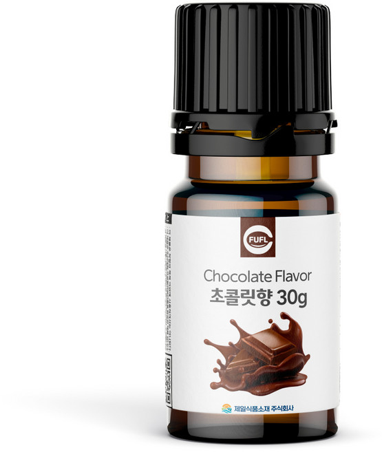 푸플 식품향료 과일 합성 머랭쿠키 제과제빵 슬라임 식용 자일리톨 식품첨가물, 30ml, 1개, 011-초콜릿향