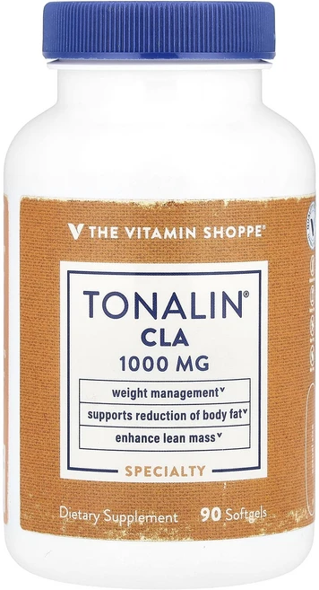 몸관리하세요 겨울입니다 The Vitamin Shoppe Tonalin® CLA 1000mg 소프트젤 90정 특별관리진행, TheVitaminShoppeTonalinCLA1000, 1개 - 쿠팡