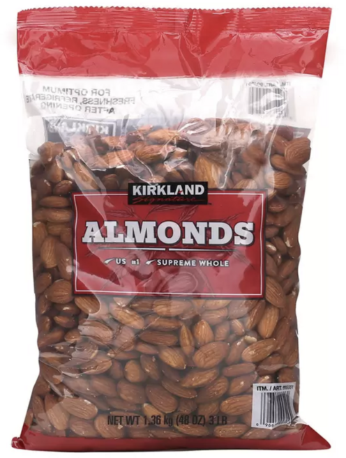 커클랜드 아몬드, 1.36kg, 1개