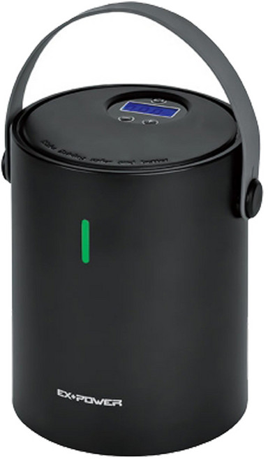 이엑스파워 무선 에어펌프 C타입 타이어 자전거 공 휴대용 충전+한정사은품