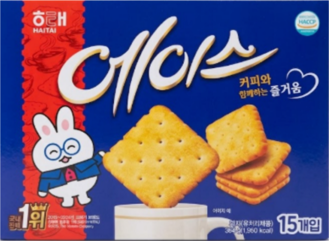 해태제과 에이스 364g 1개, 1