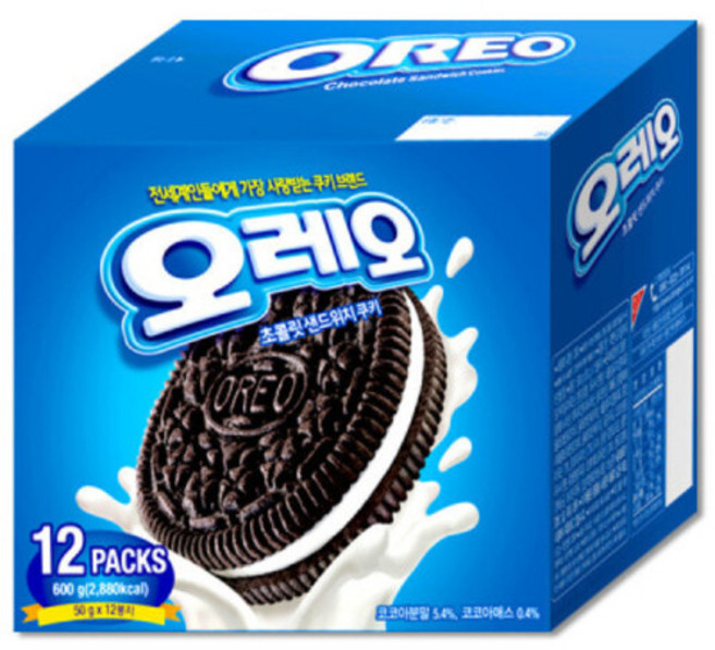 오레오 화이트크림 600g