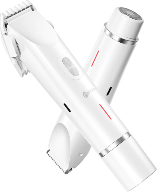 nimin 여성 브라질리언 제모기 비키니라인 면도기 Y존 제모기 모근제거기, 화이트, ZB-0236L, 전기면도기 - 쿠팡