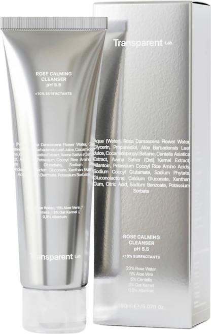 Transparent Lab 클렌저 로즈 카밍 클렌저, 1개, 150ml - 쿠팡