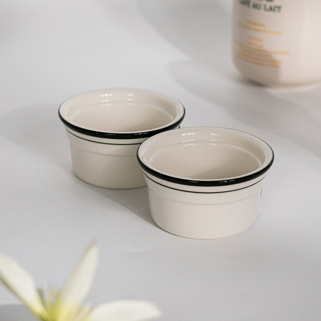 시라쿠스 뉴욕 찬기 종지 래머킨 S 8cm, 2개, 그린