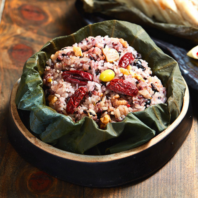 연잎 영양밥. 국내산 곡물과 견과류로 만들어 맛있어요, 160g, 15개
