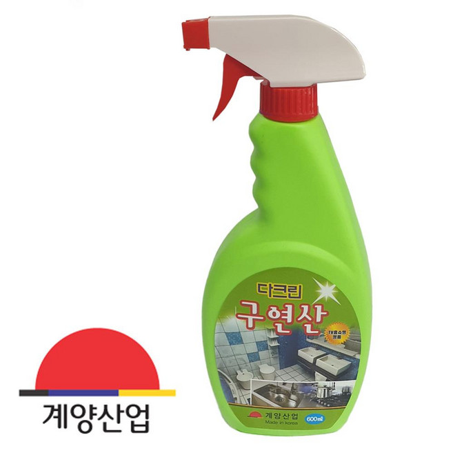 청소제 계양546 다크린 구연산 욕실 배관 청소 세정제 세정제 욕실세정제 배관세정제 청소제 구연산, 1개, 1ml