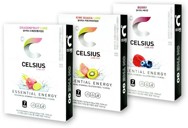 셀시어스 온더고 에너지 비타민 드링크 파우더 버라이어티팩(30sticks), 4.66ml, 30개 - 쿠팡