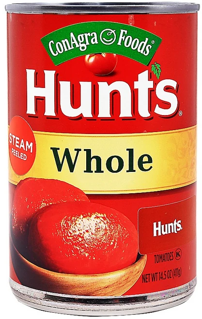헌트 토마토홀 통조림, 411g, 1개 - 쿠팡