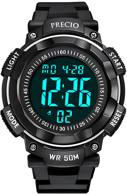프레시오 군용 방수 스포츠 전자 손목시계 P2210