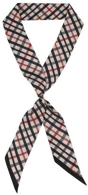 [국내백화점] 닥스 SS 실크100 시그니처 패턴 에스코트타이 스카프 부모님 선물