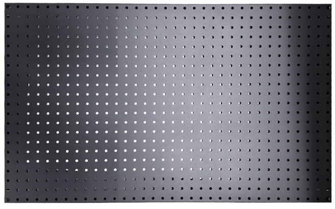 撥撥的架子 鍍牆洞洞板 86x53cm, 1件, 鐵灰砂