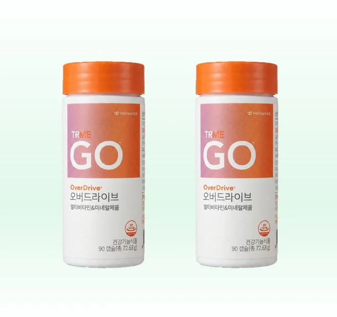 뉴스킨 파마넥스 오버드라이브 90캡슐, 90정, 2개 - 쿠팡