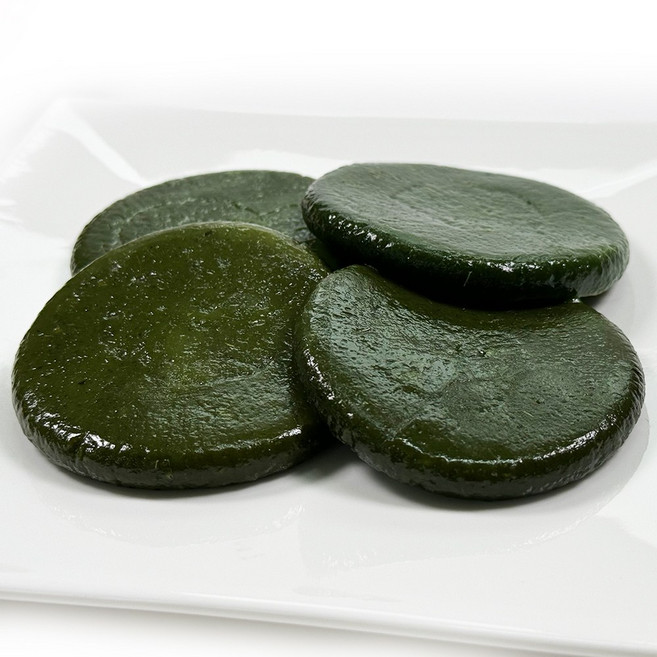 거문도해풍쑥 무설탕 찐쑥개떡 500g + 찐쑥송편 500g (개별포장)