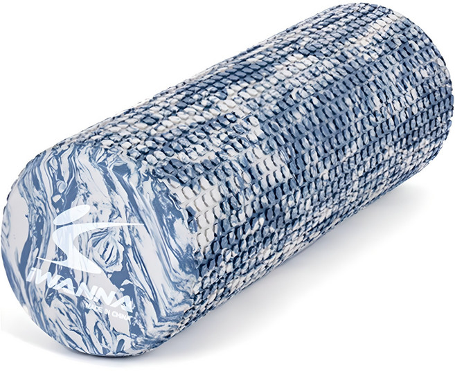 아이워너 EVA 마블 폼롤러, 문라이트블루, 1개