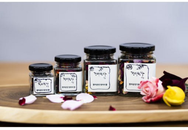 장미꽃차 100% 국내산꽃으로 건강하게 덖어낸 프리미엄수제꽃차 중간병 [원산지:국산(충청북도 청주시 상당구)], 1개, 1개입, 2g