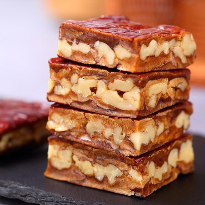 신장 특산 대추 파이 호두 샌드위치 캐주얼 스낵 붉은 커널 호탄, 1개, 266g