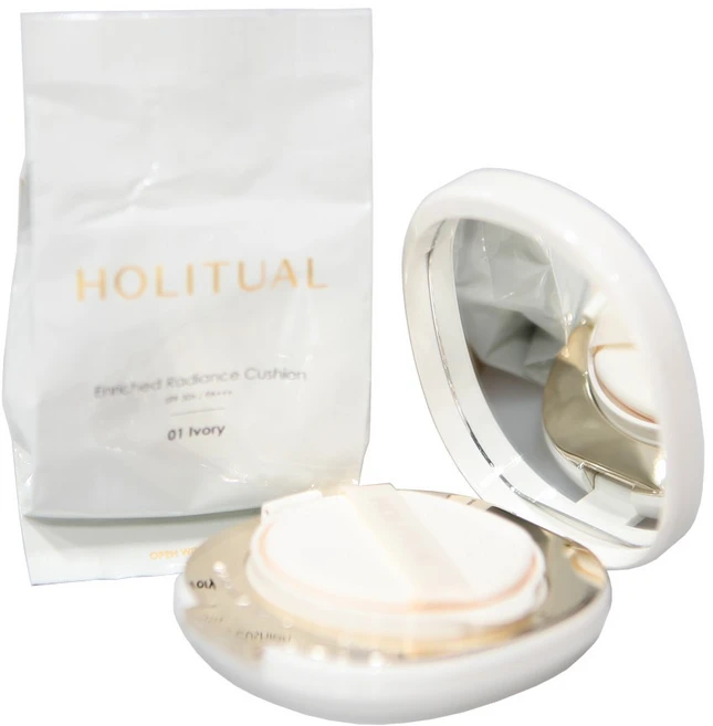 홀리추얼 인리치드 래디언스 쿠션 13g＊2ea (미백/주름개선/자외선차단) _FM, 1호 아이보리 - 쿠팡