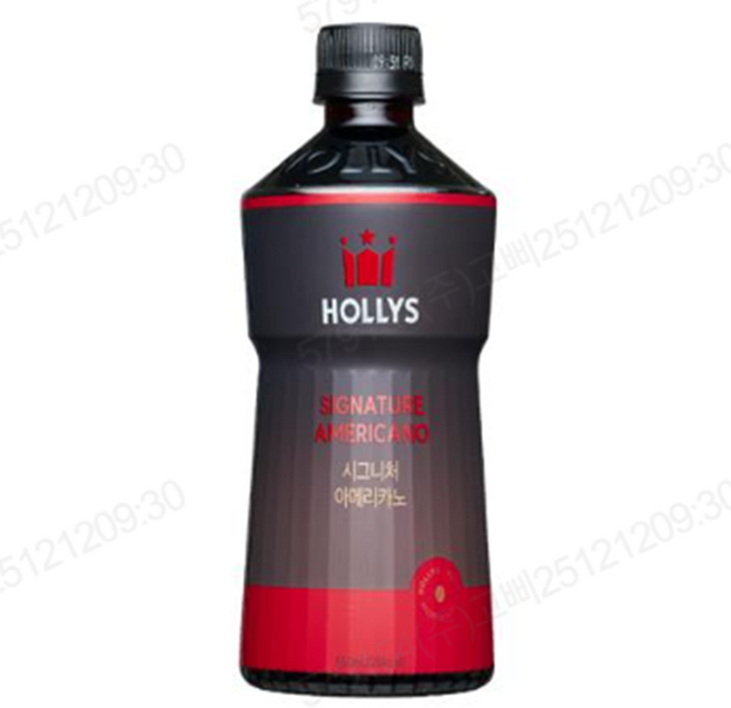할리스 시그니처 아메리카노 커피음료, 550ml, 4개