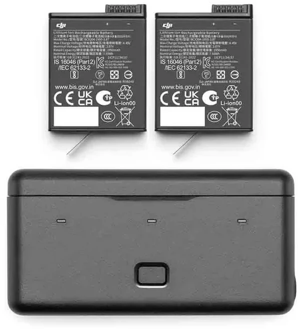 DJI 오즈모 액션 익스트림 배터리 플러스 (1950mAh) 액션 5 프로/액션 4/오즈모 360 정품 새 상품
