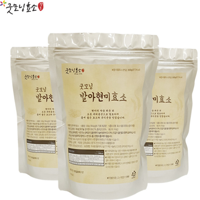 굿모닝효소 유기농 발아현미 효소, 300g, 1개
