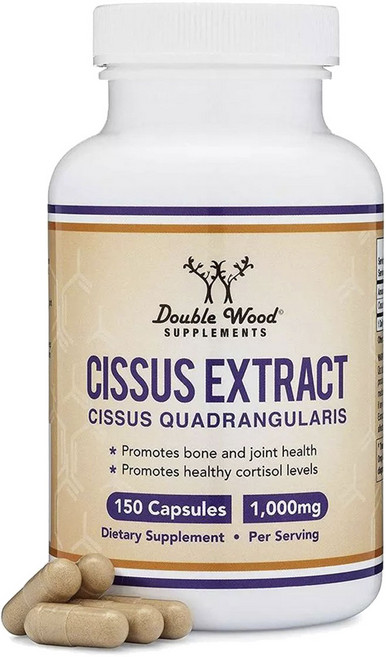 Double Wood Cissus Extract 1000mg 膠囊, 150顆, 1罐