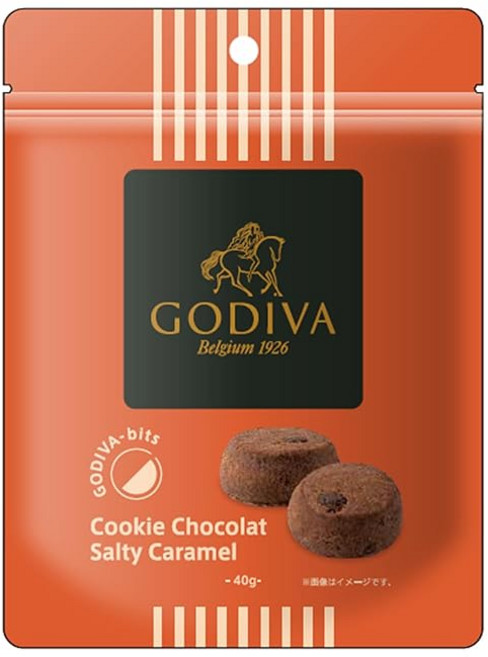 GODIVA(고디바 고디바비츠 쿠키 쇼콜라 솔티 캐러멜 50g