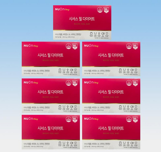 뉴온 시서스 필 다이어트 시저스 씨저스 보조제 알약 28정 7박스 28주분