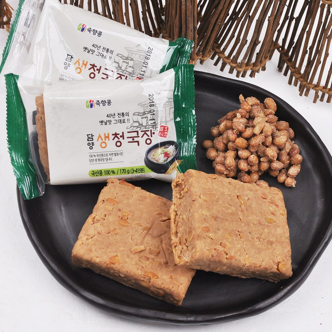 [아임네이처] 옛날맛 그대로 40년 전통 담양 생청국장, 6개, 170g